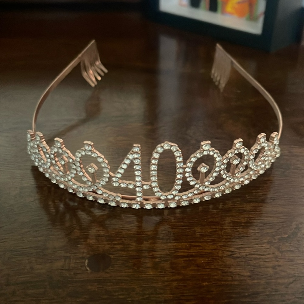 40th birthday crown